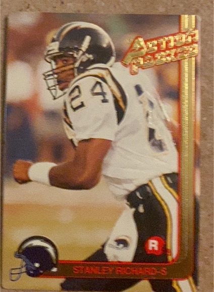 1991 Action Packed #R Stanley Richard — front