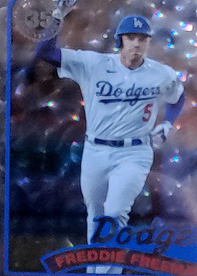 2022 Stadium Club Chrome #291 Freddie Freeman — front