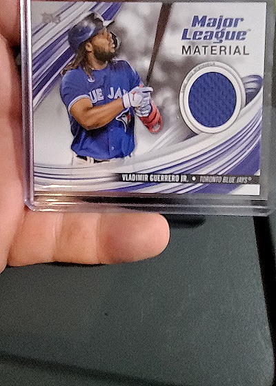 2023 Topps Major League Material #MLM-VGJ Vladimir Guerrero Jr. — front