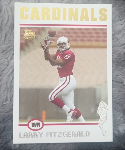 2004 Topps #360 Larry Fitzgerald Rookie Card — front