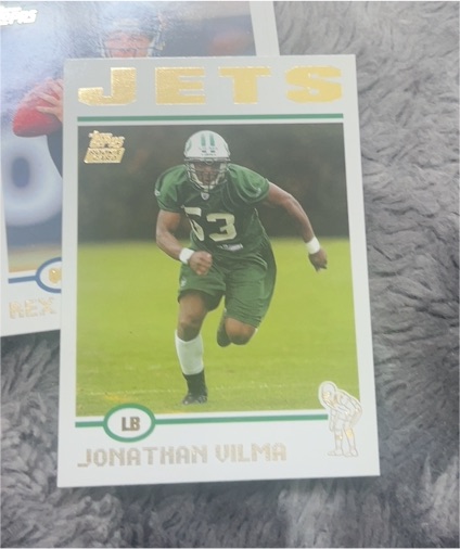 2004 Topps #331 Jonathan Vilma — front