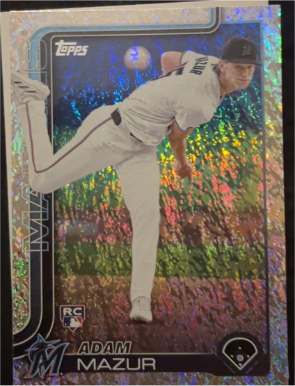 2025 Topps Series 1 #309 Adam Mazur — front