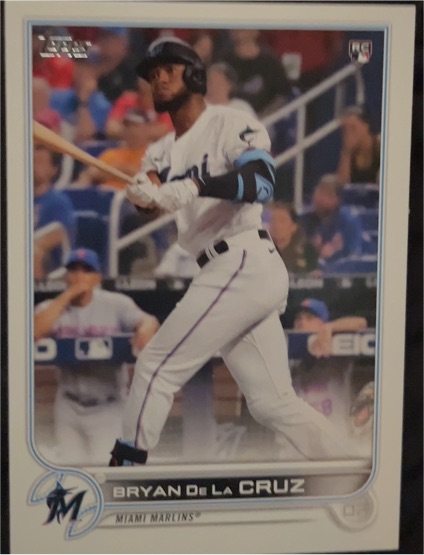 2022 Topps #22 Bryan De La Cruz — front