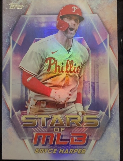2023 Topps Stars of MLB #SMLB-14 Bryce Harper — front