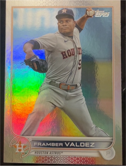 2022 Topps #261 Framber Valdez — front