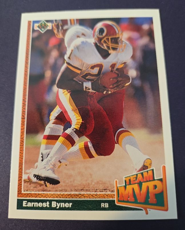1991 Upper Deck #478 Earnest Byner — front