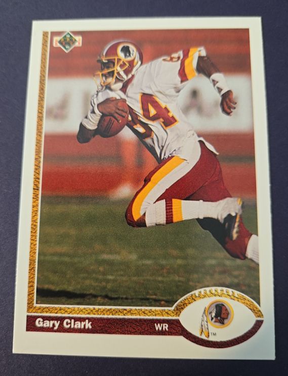 1991 Upper Deck #436 Gary Clark — front