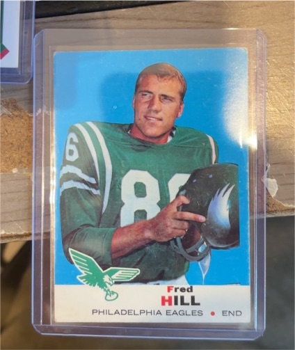 1969 Topps #130 Fred Hill — front