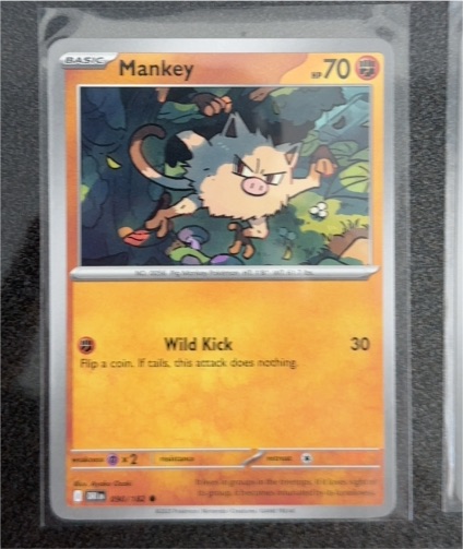2025 Pokémon SV10 #90 Mankey — front