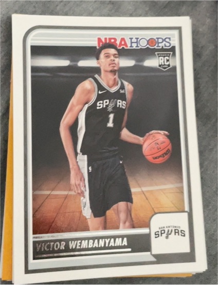 2023-24 Panini NBA Hoops #277 Victor Wembanyama — front