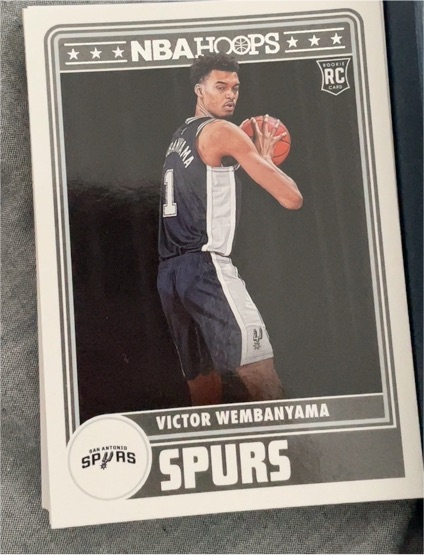 2023-24 Panini NBA Hoops #298 Victor Wembanyama — front