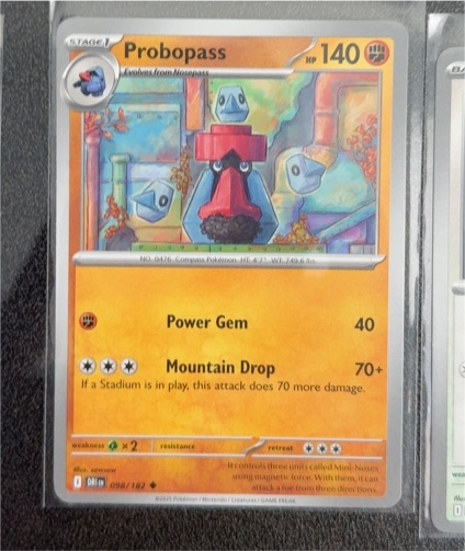 2025 Pokemon Destined Rivals #098 Probopass — front