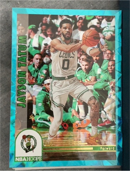 2022-23 Panini NBA Hoops Tribute #286 Jayson Tatum — front