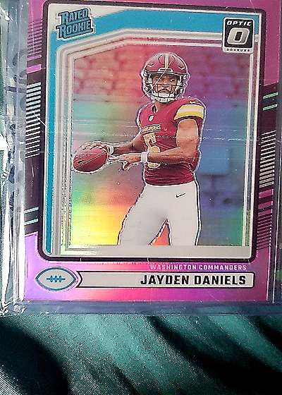 2024 Donruss Optic Rated Rookie #389 Jayden Daniels — front