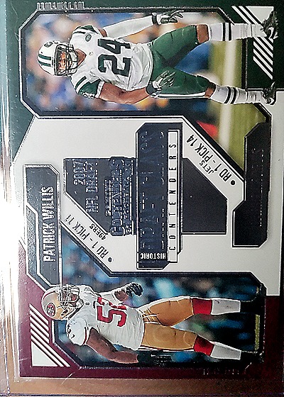 2024 Panini Contenders #23 Patrick Willis / Darrelle Revis Draft Class — front