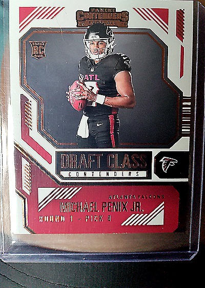 2024 Panini Contenders #9 Michael Penix Jr. Draft Class Contenders — front