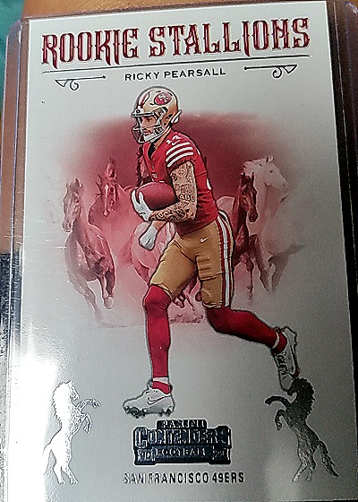 2024 Panini Contenders Rookie Stallions #15 Ricky Pearsall — front