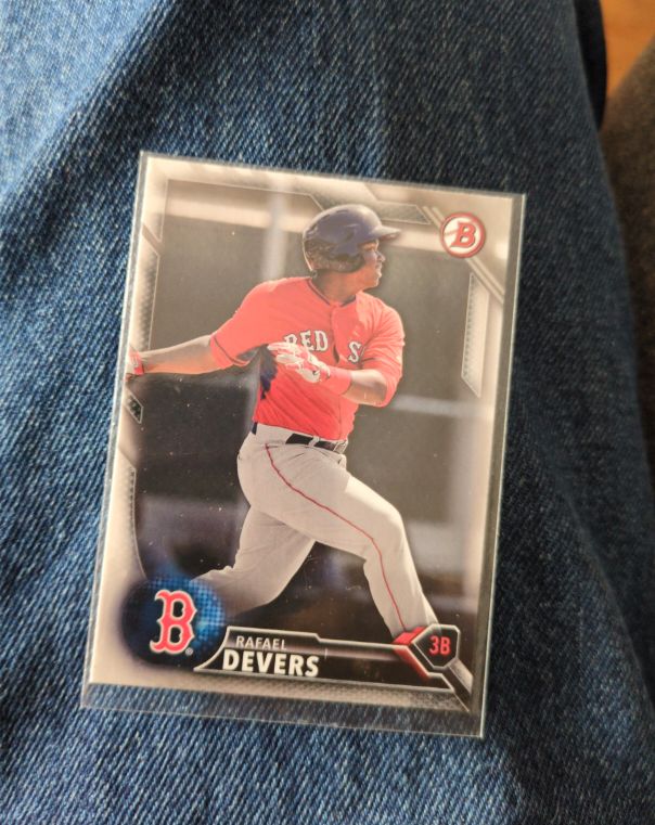 2016 Bowman Draft #BD143 Rafael Devers — front