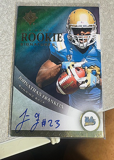 2013 Upper Deck Ultimate Collection #9 Johnathan Franklin — front