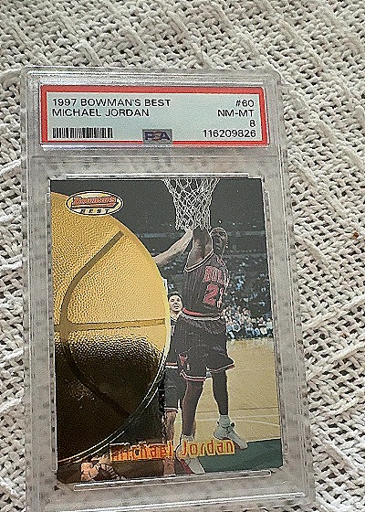 1997 Bowman's Best #60 Michael Jordan — front