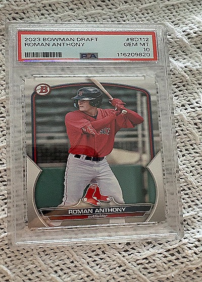 2023 Bowman Draft #BD112 Roman Anthony — front