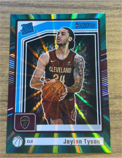 2024-25 Donruss #206 Jaylon Tyson — front