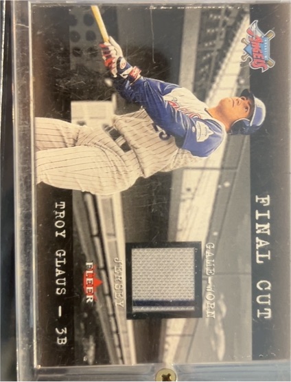 2001 Fleer Genuine Final Cut #NNO Troy Glaus — front