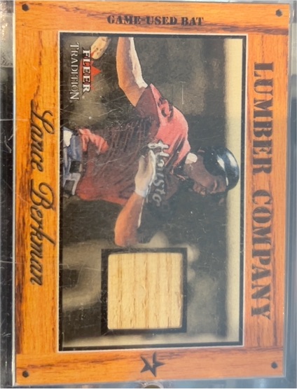 2003 Fleer Tradition Lumber Company #17 Lance Berkman — front