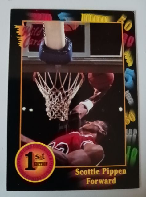 1991-92 Wild Card #83 Scottie Pippen — front