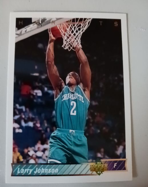 1992-93 Upper Deck #287 Larry Johnson — front