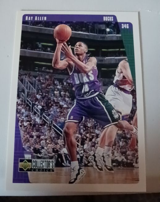 1997-98 Upper Deck Collector's Choice #73 Ray Allen — front
