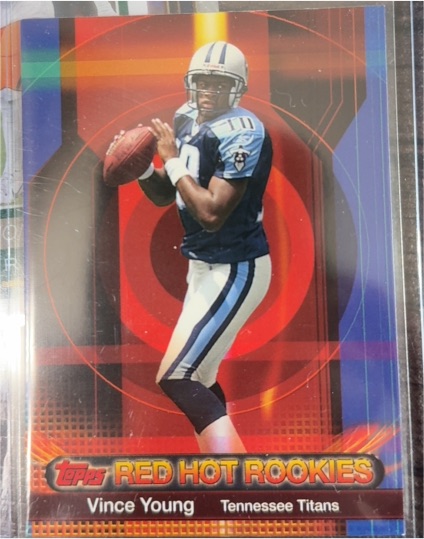 2006 Topps Red Hot Rookies #9 Vince Young — front