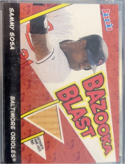 2006 Topps Bazooka Blast Bats #BBL-SS Sammy Sosa — front