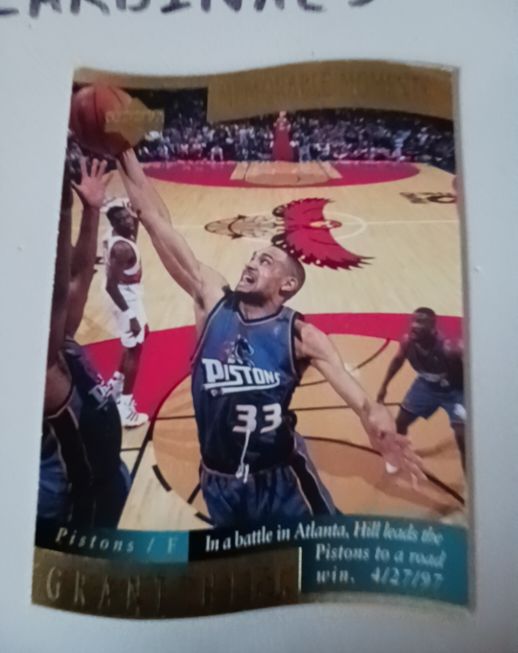 1997-98 Upper Deck Collector's Choice #2 Grant Hill Memorable Moments — front