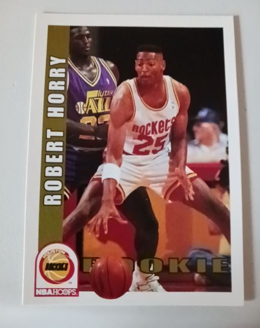 1992-93 NBA Hoops #392 Robert Horry — front