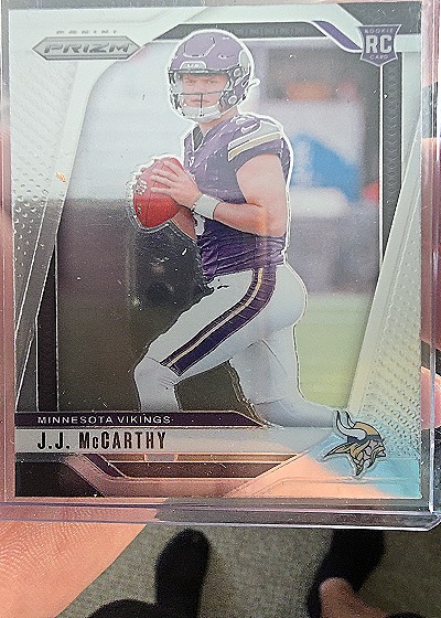 2024 Panini Prizm #400 J.J. McCarthy — front