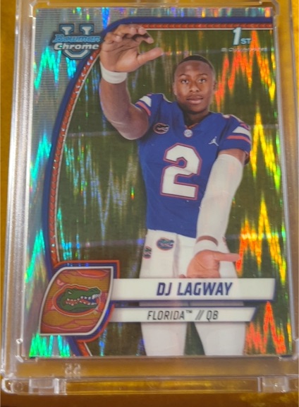 2024 Bowman University Chrome #63 DJ Lagway — front