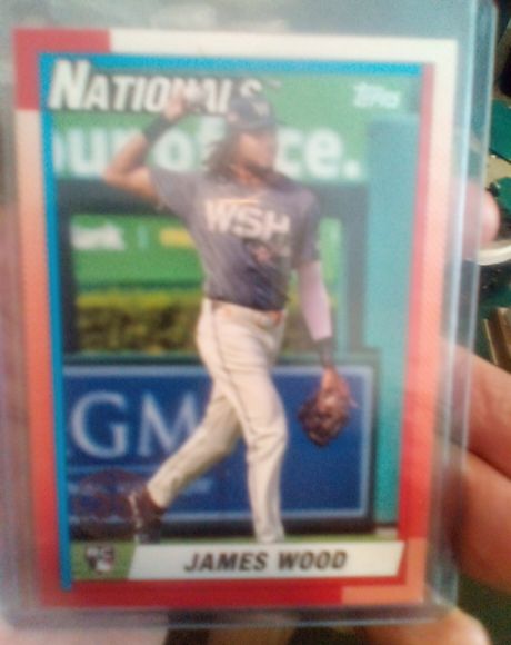 2025 Topps Series 1 #T90-39 James Wood — front