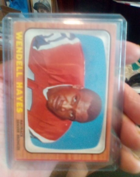 1966 Topps #74 Wendell Hayes — front
