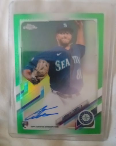 2021 Topps Chrome #RA-AF Aaron Fletcher Rookie Autograph — front