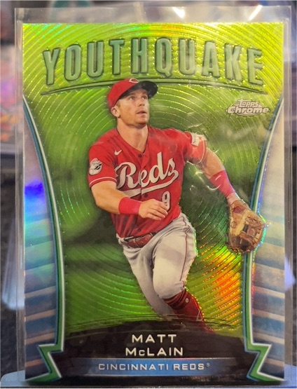 2024 Topps Chrome #YQ-46 Matt McLain Youthquake — front