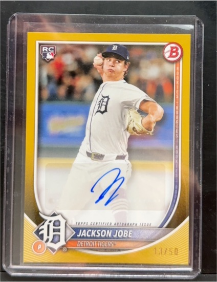 2025 Bowman #50 Jackson Jobe — front
