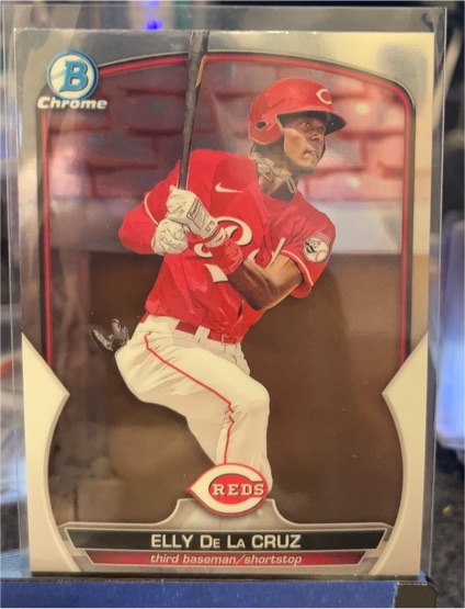 2023 Bowman Chrome #BCP-65 Elly De La Cruz — front