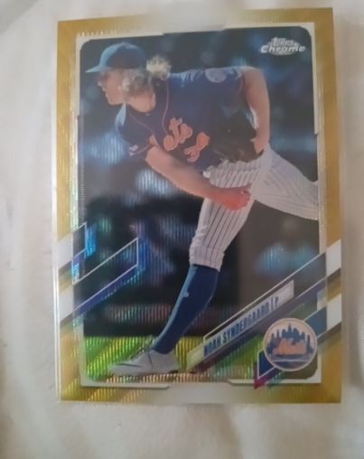 2021 Topps Chrome #35 Noah Syndergaard — front
