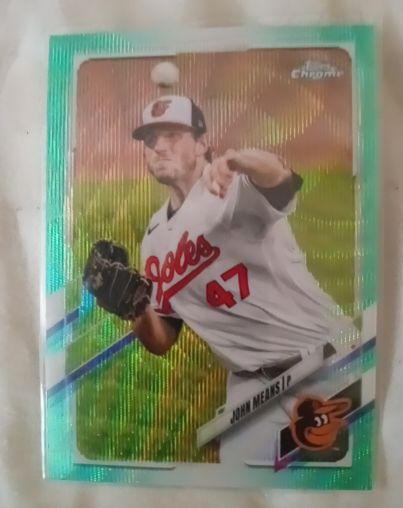 2021 Topps Chrome #72 John Means — front