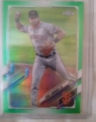 2017 Topps Chrome #BCW27 San Francisco Giants Player — front