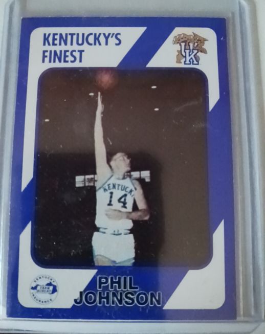 1989 Collegiate Collection Kentucky's Finest Phil Johnson — front