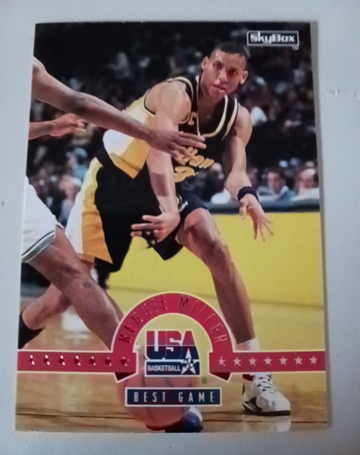 1994 SkyBox USA Basketball #75 Reggie Miller — front