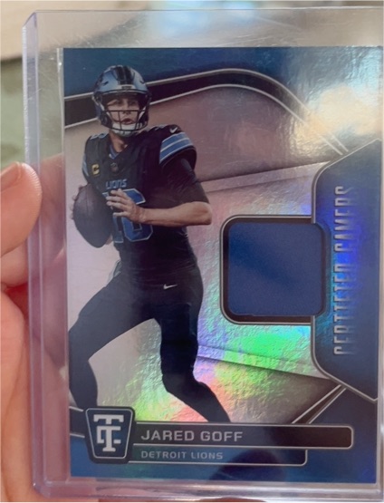2024 Panini Totally Certified #CG-JGF Jared Goff — front