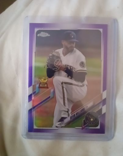 2021 Topps Chrome #98 Devin Williams — front
